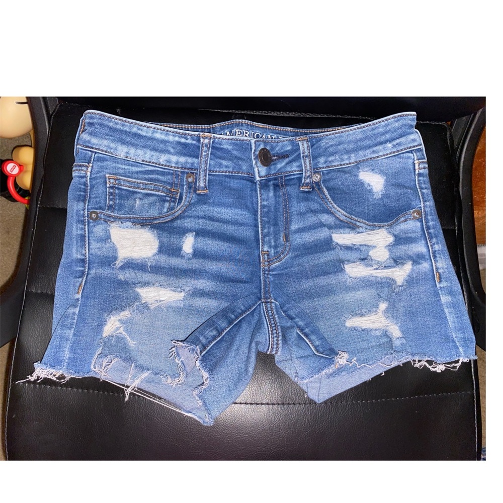 American eagle super low shortie short